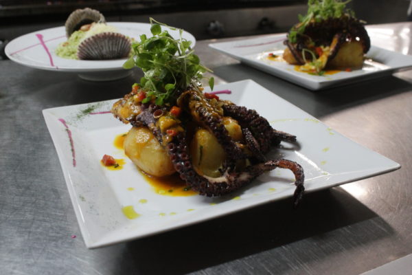 Pulpo a la Parrilla incluye pisco sour  y copa de vino - Imagen 2